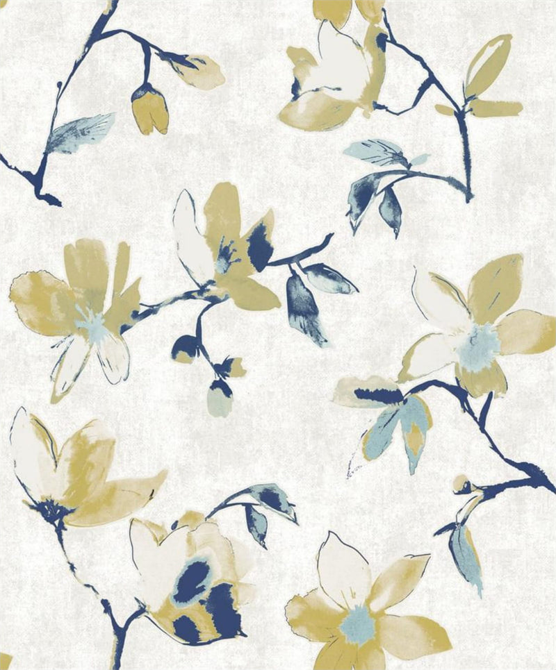 Omega Floral Pattern Wallpaper – Myindianthings