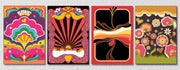 Psychedelic Wall Art, Set Of 4