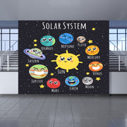 Cute Yellow Sun Kids Wallpaper