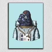 Gorilla Space Art