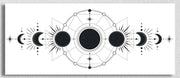 Black And White Moon Phases