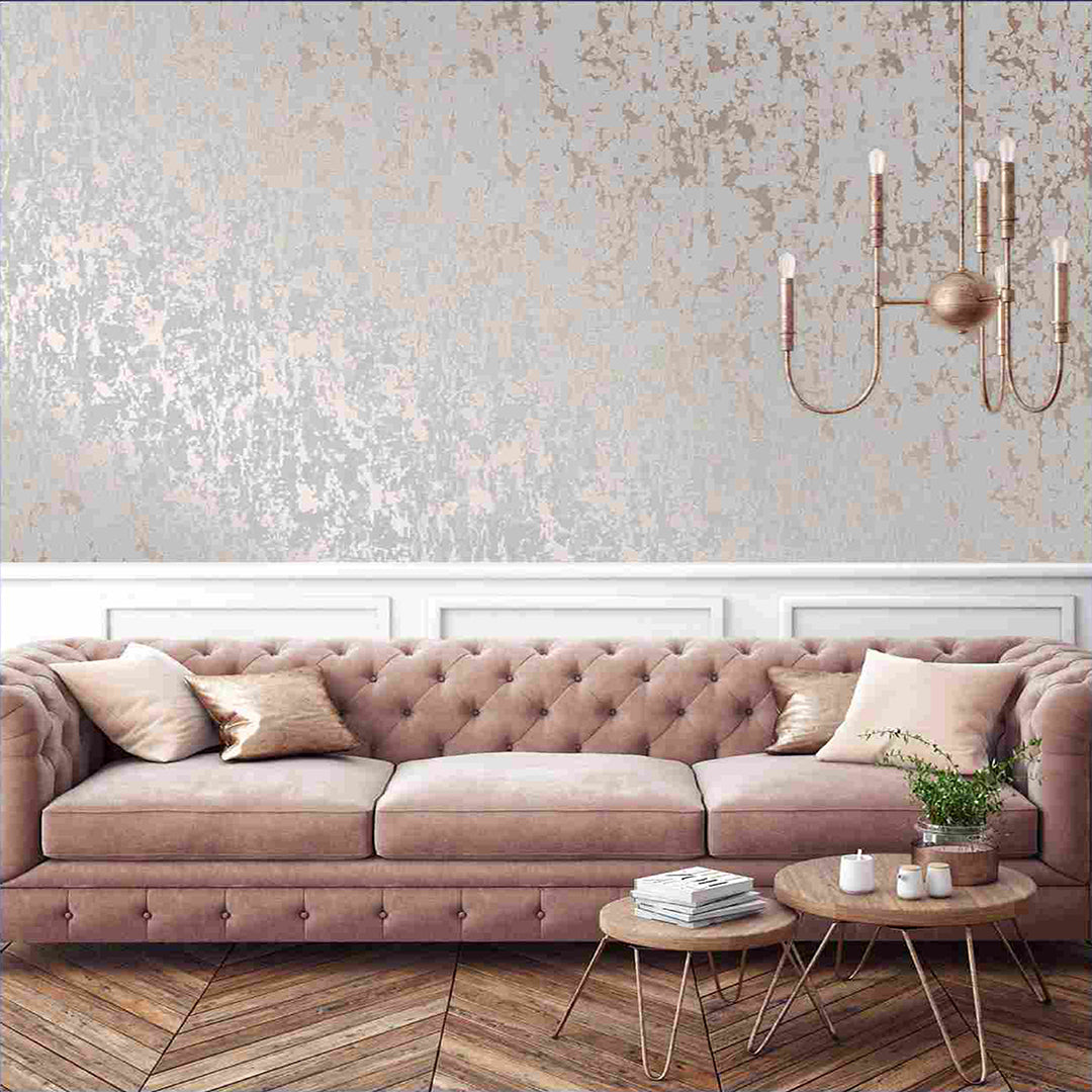 Milan Non Woven Grey Marburg Wallpaper