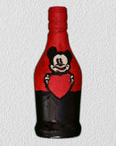 Mickey Mouse Bottle Art