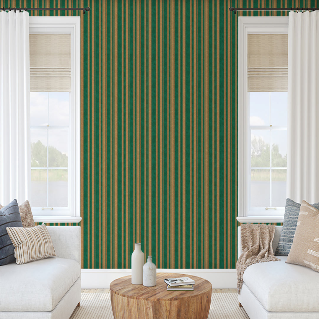 Las Vegas Striped Geometric Wallpaper