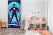 Superhero Anime Self Adhesive Sticker For Door