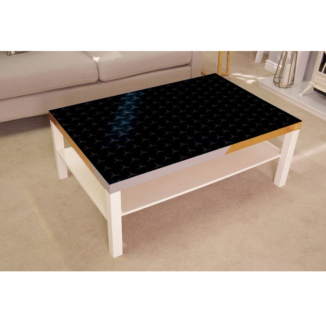 Blue Knot 3D Art Self Adhesive Sticker For Table