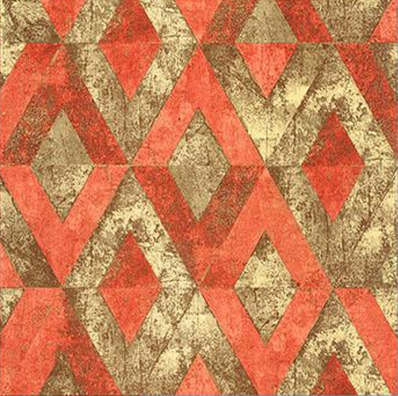 Romania Non Woven Rasch Triangles Wallpaper