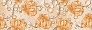 3D Floral Art Self Adhesive Sticker For Refrigerator