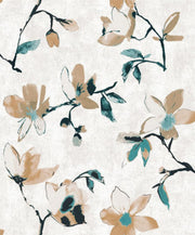 Omega Floral Pattern Wallpaper