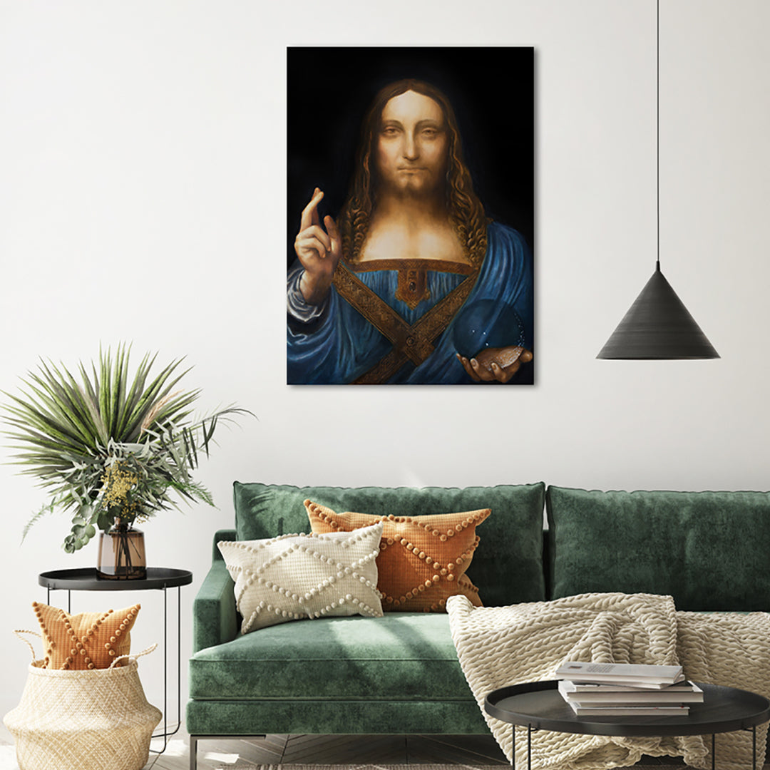 Salvator Mundi Sticker