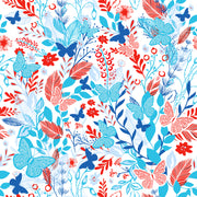 Blue Red Wallpaper