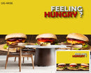 Feeling Hungry ? Burger Cafe Wallpaper
