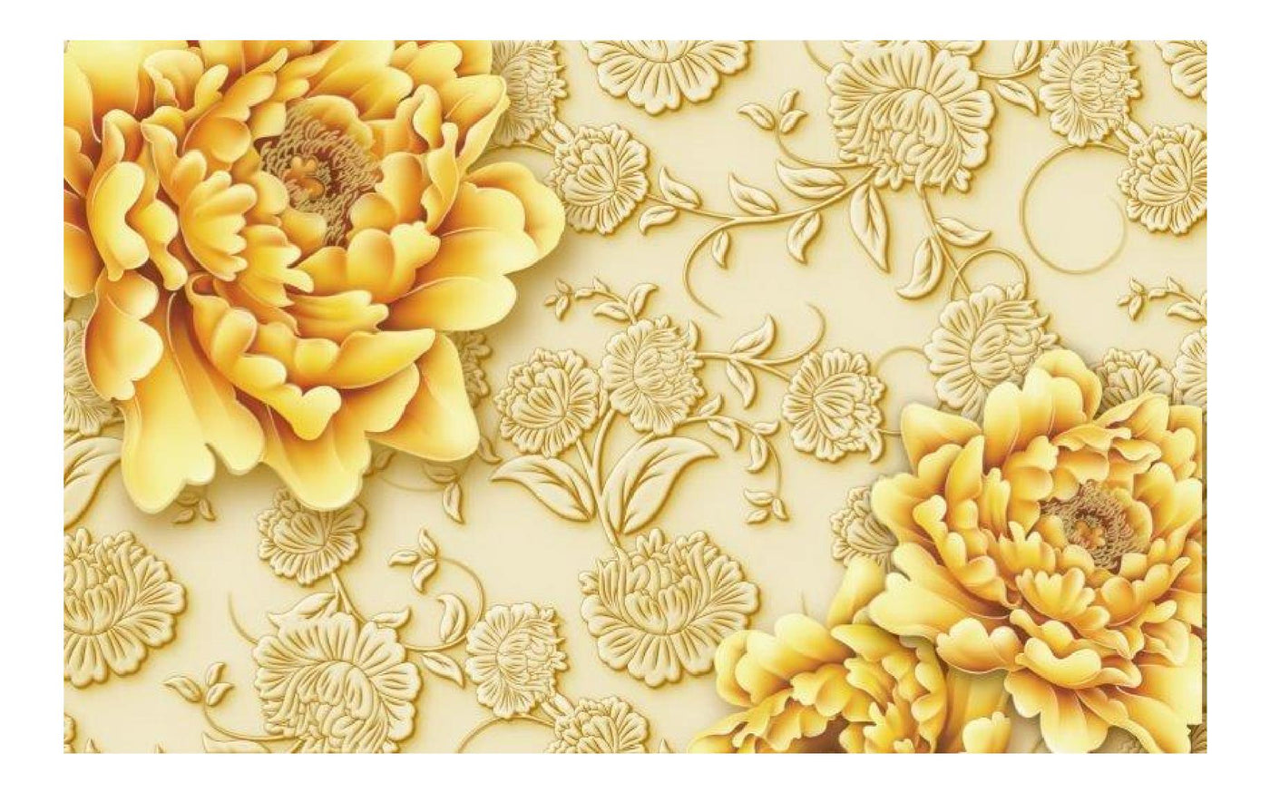 Customized Rose Floral Wallpaper