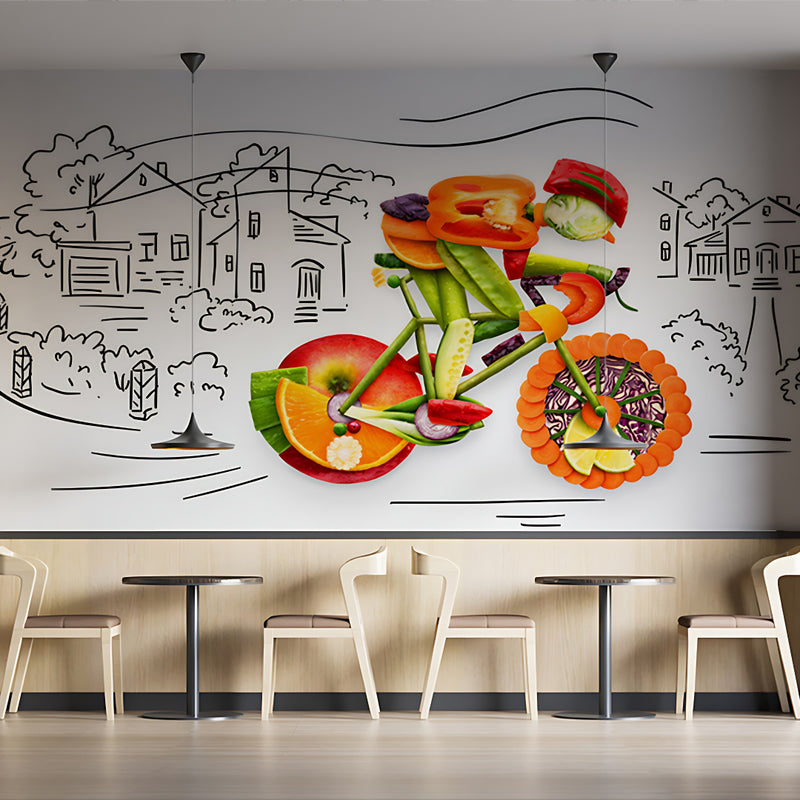 Foody Cycling Customize Wallpaper