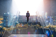 Stairs To Success Wallpaper