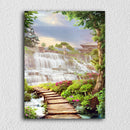 Waterfall Landscape Canvas