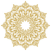 Golden Design White Ceiling