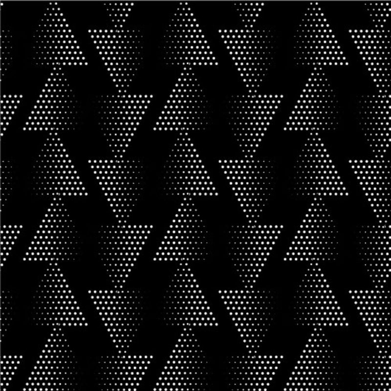 White Dotted Triangle Self Adhesive Sticker For Table – Myindianthings
