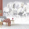 5 White Horses Wallpaper