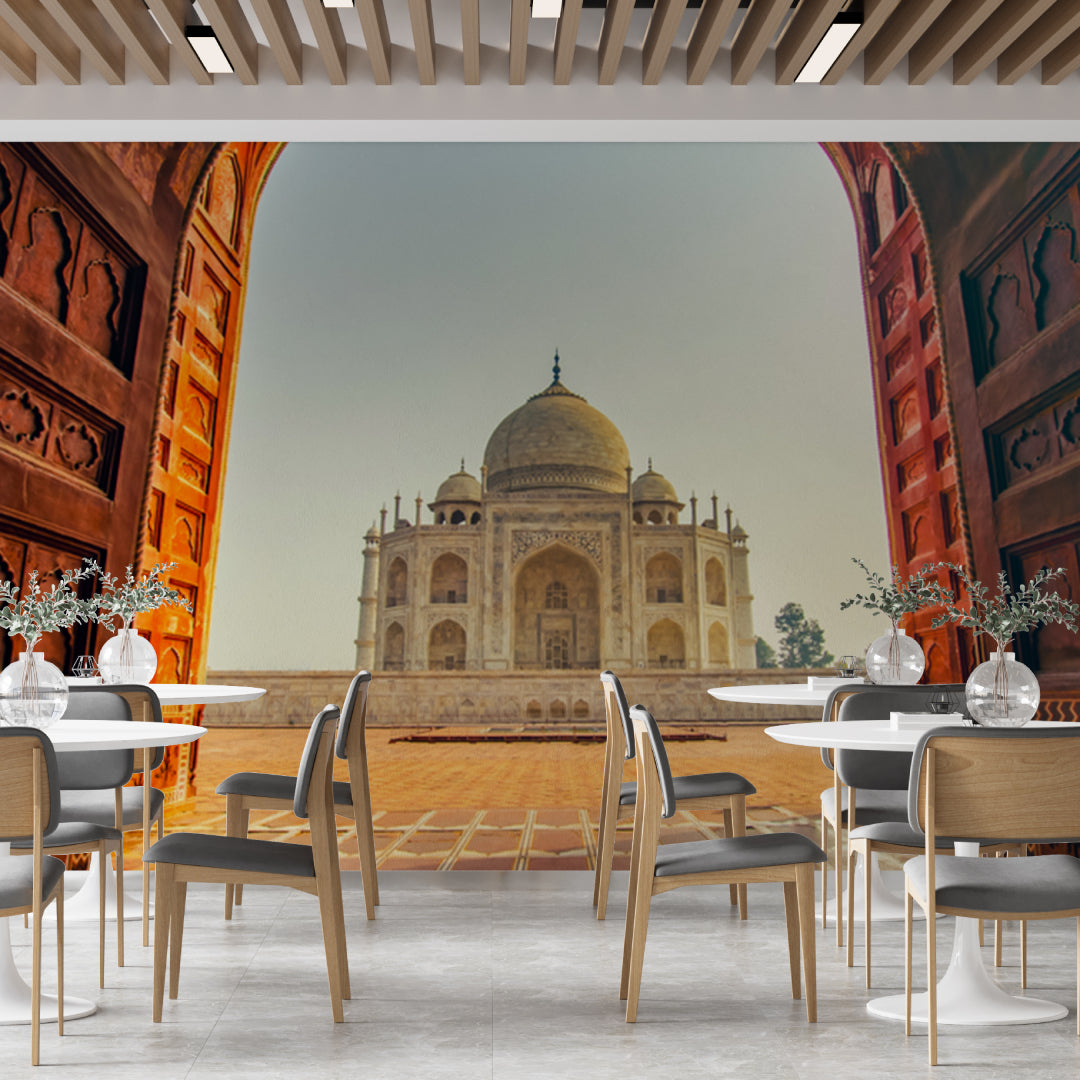 Beautiful Taj Mural Wallpaper