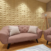 Golden 3D Foam Panel