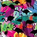 Black Flamingos Wallpaper