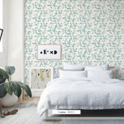Sequence Floral Stensil Wallpaper