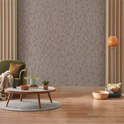 Omega Hand Drawn Textile Weave Texture Wallpaper