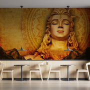 Lord Shiva in Mountains Wallpaper