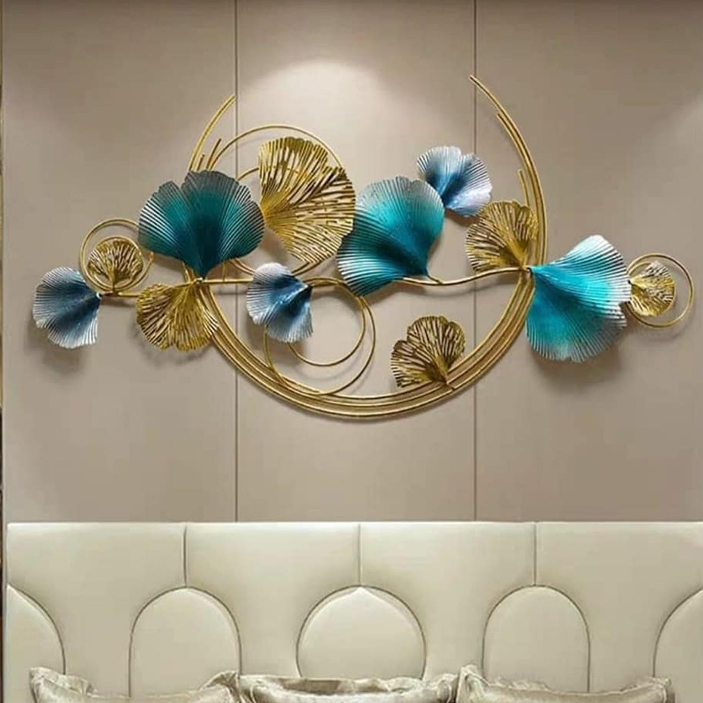Intertwined Gingko Wallart
