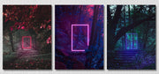 Stranger Things Wall Art, Set Of 3