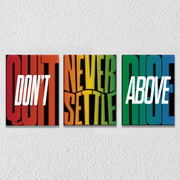 Positive Quotes, Set Of 3