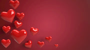 Red Shiny Heart Wallpaper