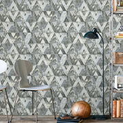Romania Non Woven Rasch Triangles Wallpaper