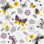 Yellow Butterfly Wallpaper