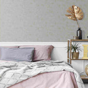 Milan Non Woven White Wood Texture Wallpaper