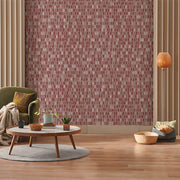 Omega Hand Drawn Textile Weave Texture Wallpaper