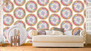 Circle Mandala Pattern Wallpaper