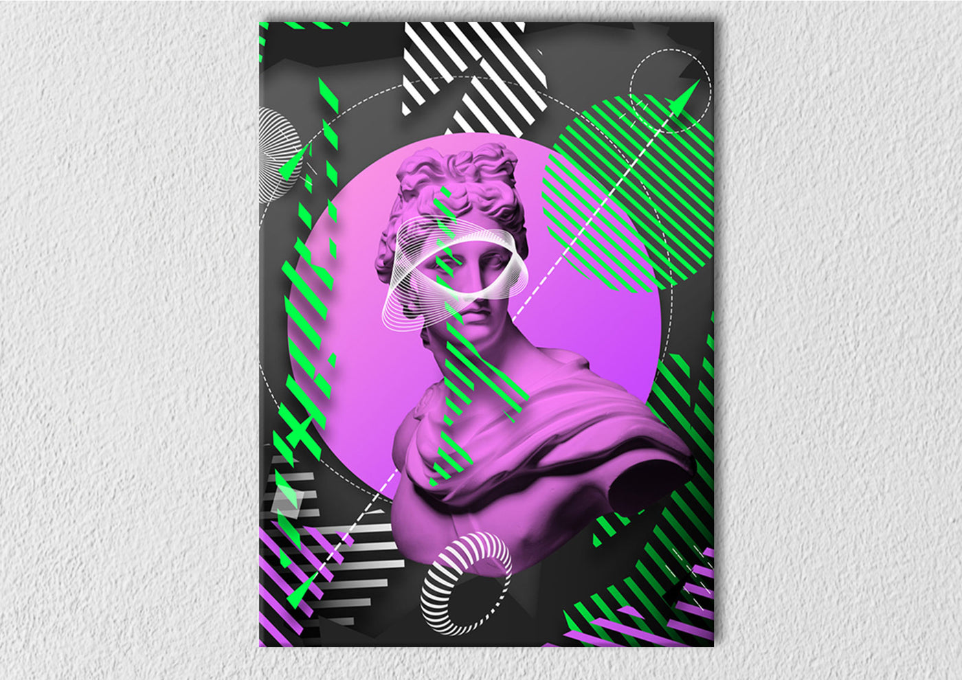 Greek Modern Ancient Sculpture Pop Art