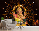 Beautiful Lord Ganesh Customised Wallpaper