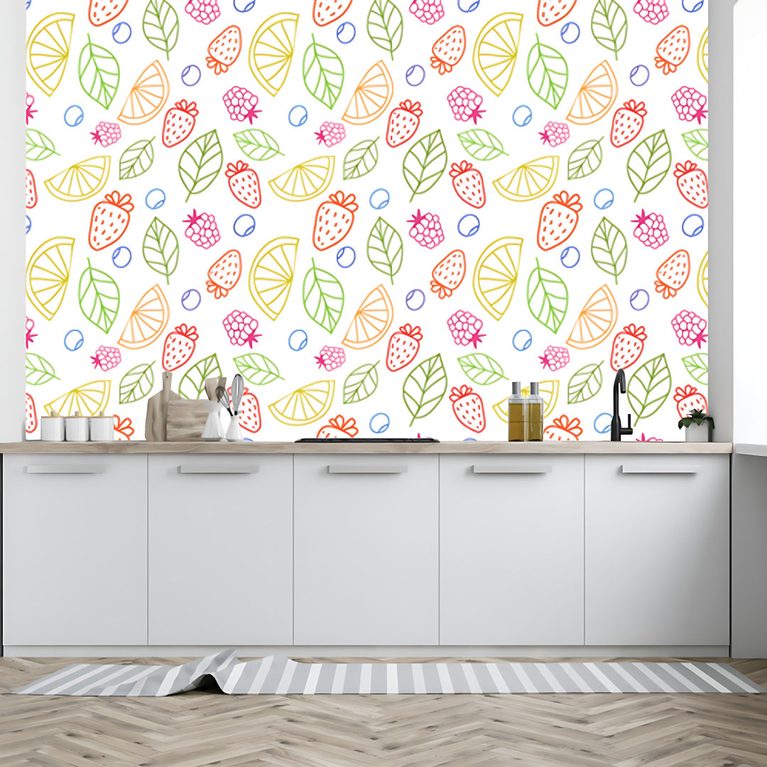 Leaves Pineapple Art Customize Wallpaper