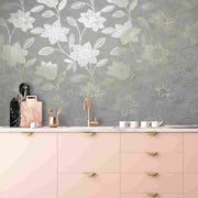 Milan Graham & Brown Fiorella Grey Wallpaper