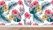 Charismatic Pink Hibiscus Wallpaper