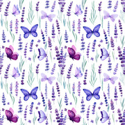 Laveder & Butterfly Wallpaper