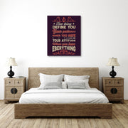 Inspirational Quote Typography Wall Art