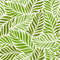 Green Leafs Design Self Adhesive Sticker For Cabinet
