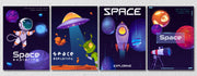 Space Wall Art, Set Of 4