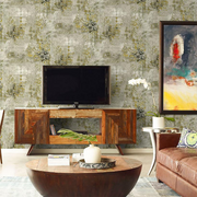 Romania Brocade Bronze Damask Wallpaper