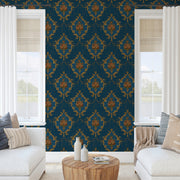 Las Vegas Luxury Damask Heavy Wallpaper