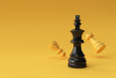 Yellow Chess Piece Wallpaper